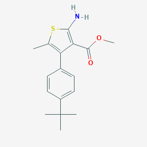 2-Amino-4-(4-tert-butylphenyl)-5-methylthiophene-3-carboxylic acid methyl esterͼƬ