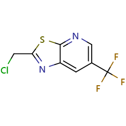 2-(chloromethyl)-6-(trifluoromethyl)-[1,3]thiazolo[5,4-b]pyridineͼƬ