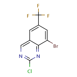 8-bromo-2-chloro-6-(trifluoromethyl)quinazolineͼƬ