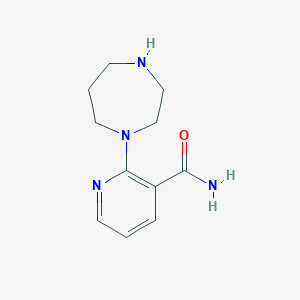 2-(1,4-diazepan-1-yl)pyridine-3-carboxamideͼƬ