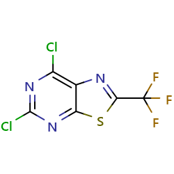 5,7-dichloro-2-(trifluoromethyl)thiazolo[5,4-d]pyrimidineͼƬ