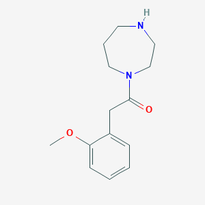 1-(1,4-Diazepan-1-yl)-2-(2-methoxyphenyl)ethan-1-oneͼƬ