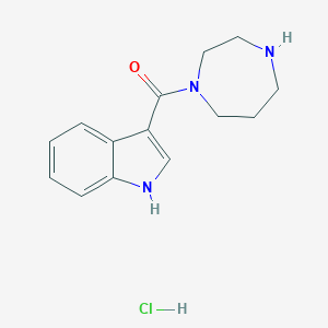 3-(1,4-Diazepane-1-carbonyl)-1H-indole HydrochlorideͼƬ