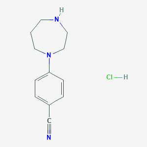 4-(1,4-Diazepan-1-yl)benzonitrile HydrochlorideͼƬ