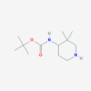 tert-Butyl(3,3-Dimethylpiperidin-4-yl)carbamateͼƬ