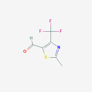 5-Formyl-2-methyl-4-(trifluoromethyl)-1,3-thiazoleͼƬ