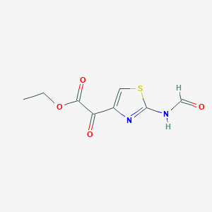 Ethyl 2-(2-Formamidothiazol-4-yl)-2-oxoacetateͼƬ