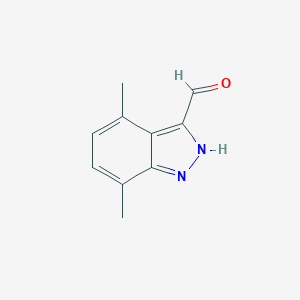 4,7-Dimethyl-3-formyl(1H)indazoleͼƬ