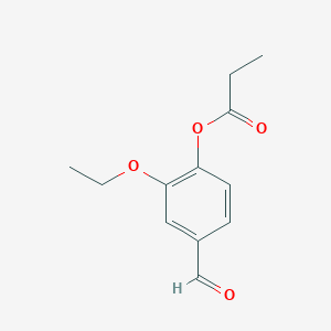 2-ethoxy-4-formylphenyl propionateͼƬ