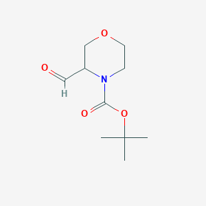 tert-butyl 3-formylmorpholine-4-carboxylateͼƬ