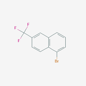 1-Bromo-6-trifluoromethyl-naphthaleneͼƬ