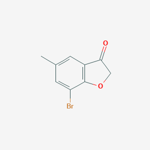 7-Bromo-5-methyl-2,3-dihydro-1-benzofuran-3-oneͼƬ