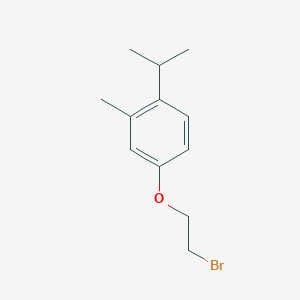 4-(2-Bromoethoxy)-2-methyl-1-(propan-2-yl)benzeneͼƬ