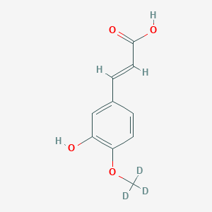 3-Hydroxy-4-methoxycinnamic Acid-d3(Isoferulic Acid-d3)ͼƬ