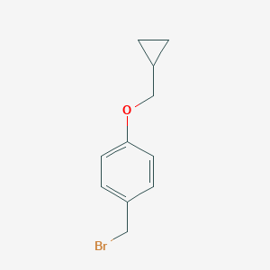 1-(Bromomethyl)-4-(cyclopropylmethoxy)benzeneͼƬ