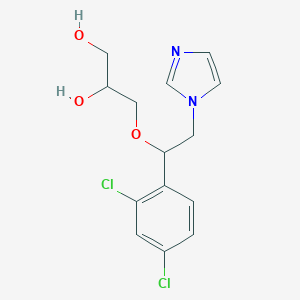 3-[1-(2,4-Dichlorophenyl)-2-(1H-imidazol-1-yl)ethoxy]-1,2-propanediol(Mixture of Diastereomers)ͼƬ