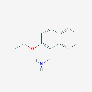 2-Isopropoxy-1-naphthalenemethanamineͼƬ