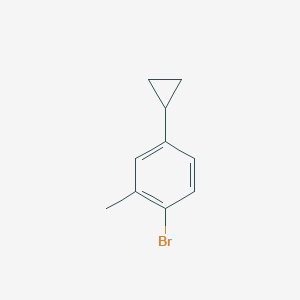 1-Bromo-4-cyclopropyl-2-methylbenzeneͼƬ