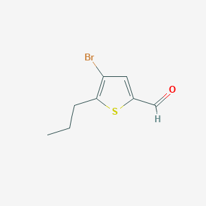 4-Bromo-5-propylthiophene-2-carbaldehydeͼƬ