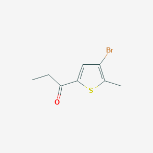3-Bromo-5-(ethylcarbonyl)-2-methylthiopheneͼƬ