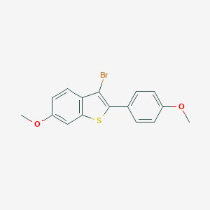 3-?Bromo-?6-?methoxy-?2-?(4-?methoxyphenyl)?benzo[b]thiopheneͼƬ