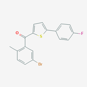 2-(5-Bromo-2-methylbenzoyl)-5-(4-fluorophenyl)thiopheneͼƬ