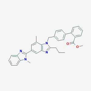 4'-[(1,7'-Dimethyl-2'-propyl[2,5'-bi-1H-benzimidazol]-1'-yl)methyl][1,1'-biphenyl]-2-carboxylic Acid Methyl EsterͼƬ