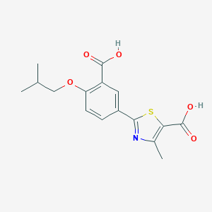 2-[3-Carboxy-4-(2-methylpropoxy)phenyl]-4-methyl-5-thiazolecarboxylic AcidͼƬ