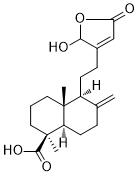 16-Hydroxy-8(17),13-labdadien-15,16-olid-19-oic acidͼƬ