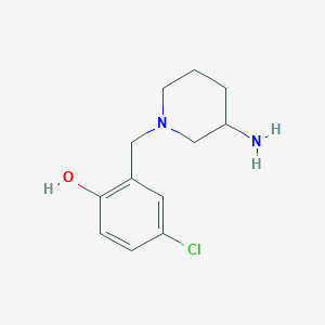 2-[(3-aminopiperidin-1-yl)methyl]-4-chlorophenolͼƬ