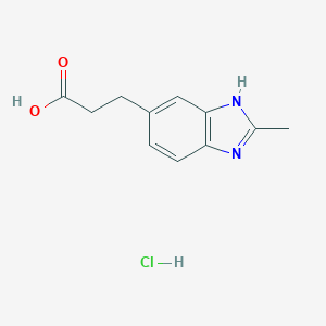 3-(2-Methyl-1H-benzoimidazol-5-yl)-propionic acidhydrochlorideͼƬ