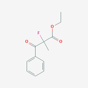 2-Fluoro-2-methyl-3-oxo-3-phenyl-propionic acidethyl esterͼƬ