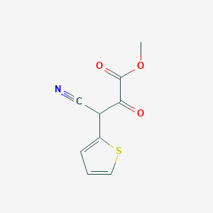 3-Cyano-2-oxo-3-thiophen-2-yl-propionic acid methyl esterͼƬ