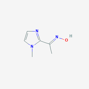 N-[1-(1-methyl-1H-imidazol-2-yl)ethylidene]hydroxylamineͼƬ