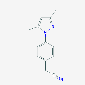 2-[4-(3,5-dimethyl-1H-pyrazol-1-yl)phenyl]acetonitrileͼƬ