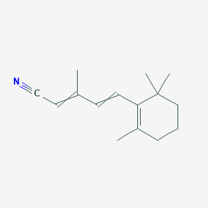 (2Z,4E)-3-Methyl-5-(2,6,6-trimethyl-1-cyclohexen-1-yl)penta-2,4-dienenitrileͼƬ