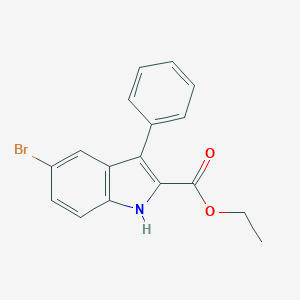 ethyl 5-bromo-3-phenyl-1H-indole-2-carboxylateͼƬ