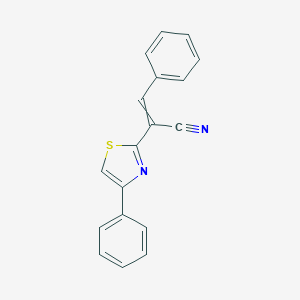 3-phenyl-2-(4-phenyl-1,3-thiazol-2-yl)acrylonitrileͼƬ