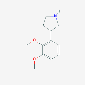 3-(2,3-dimethoxyphenyl)pyrrolidine hydrochlorideͼƬ