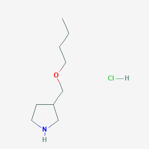 3-(Butoxymethyl)pyrrolidine hydrochlorideͼƬ