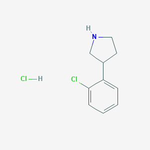 3-(2-氯苯基)吡咯烷盐酸盐图片
