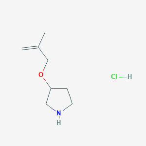 3-[(2-Methyl-2-propenyl)oxy]pyrrolidine Hydrochloride图片