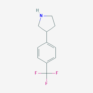 3-(4-(Trifluoromethyl)phenyl)pyrrolidineͼƬ