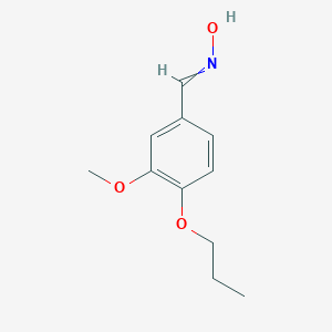 N-[(3-methoxy-4-propoxyphenyl)methylidene]hydroxylamineͼƬ