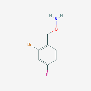 O-[(2-bromo-4-fluorophenyl)methyl]hydroxylamineͼƬ