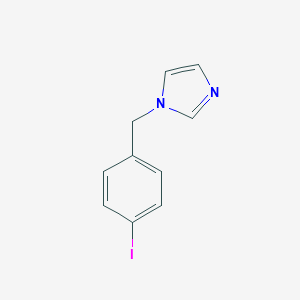 1-[(4-Iodophenyl)methyl]-1H-imidazoleͼƬ