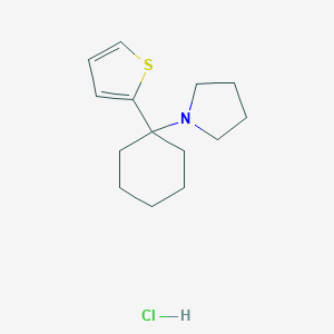 1-[1-(2-Thienyl)cyclohexyl]pyrrolidine HydrochlorideͼƬ
