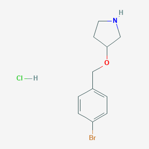 3-[(4-Bromobenzyl)oxy]pyrrolidine hydrochlorideͼƬ