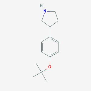 3-(4-(TERT-BUTOXY)PHENYL)PYRROLIDINEͼƬ