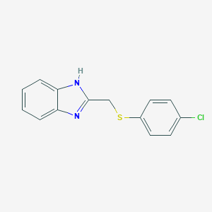 2-{[(4-Chlorophenyl)thio]methyl}-1H-benzimidazoleͼƬ